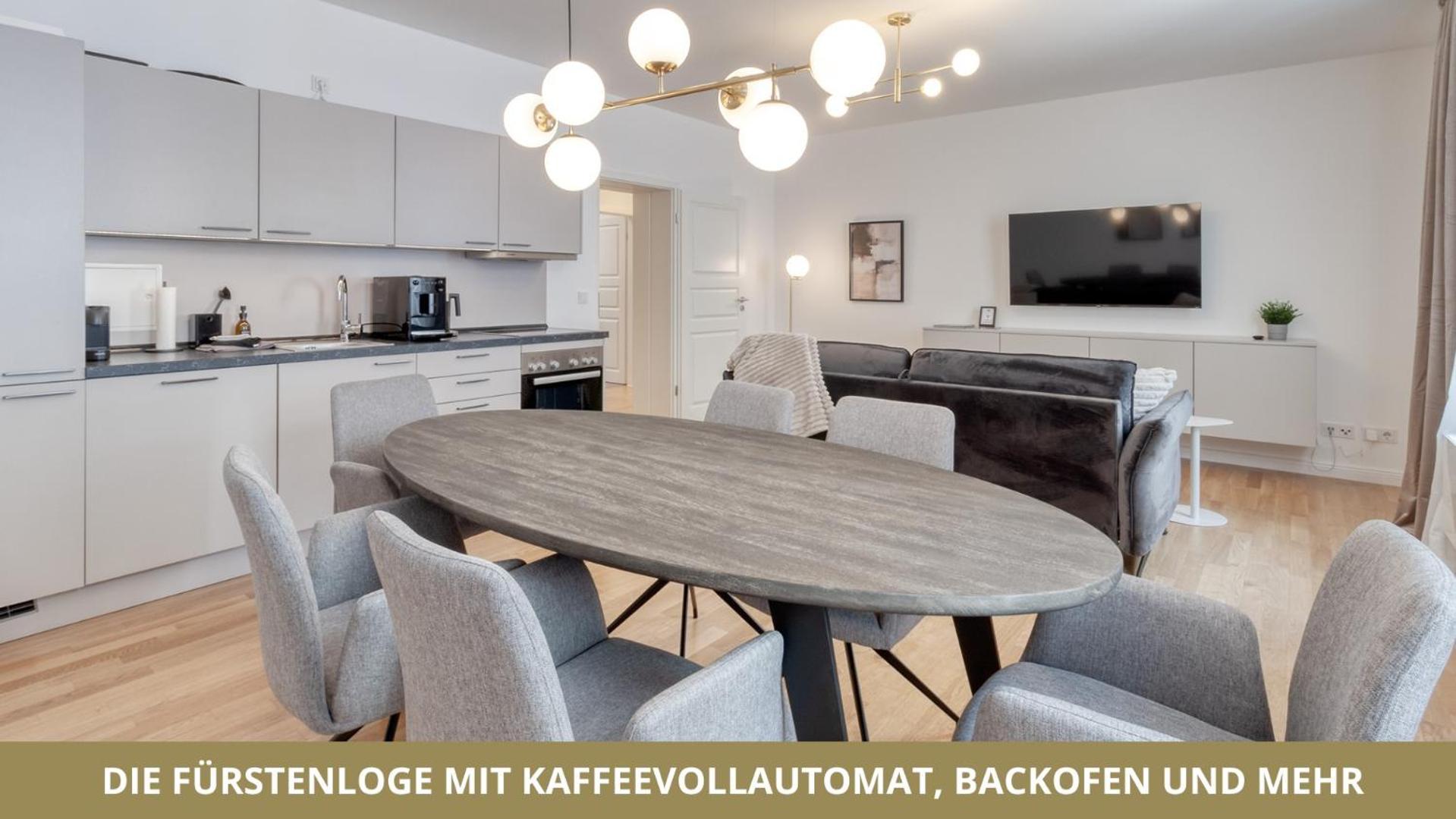 Neu Fewo Fuerstenloge 1-6 Pers Hinter Dem Markgraeflichen Opernhaus - 2 Schlafzimmer Mit Boxspringbetten 4 Einzel Oder 2 Doppelbetten, Balkon Und Einbaukueche, Barrierearm 바이로이트 외부 사진